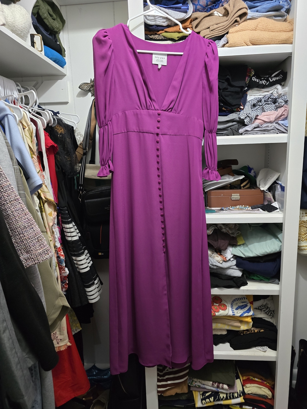 Lady Pipa Women's Long Sleeve Dress